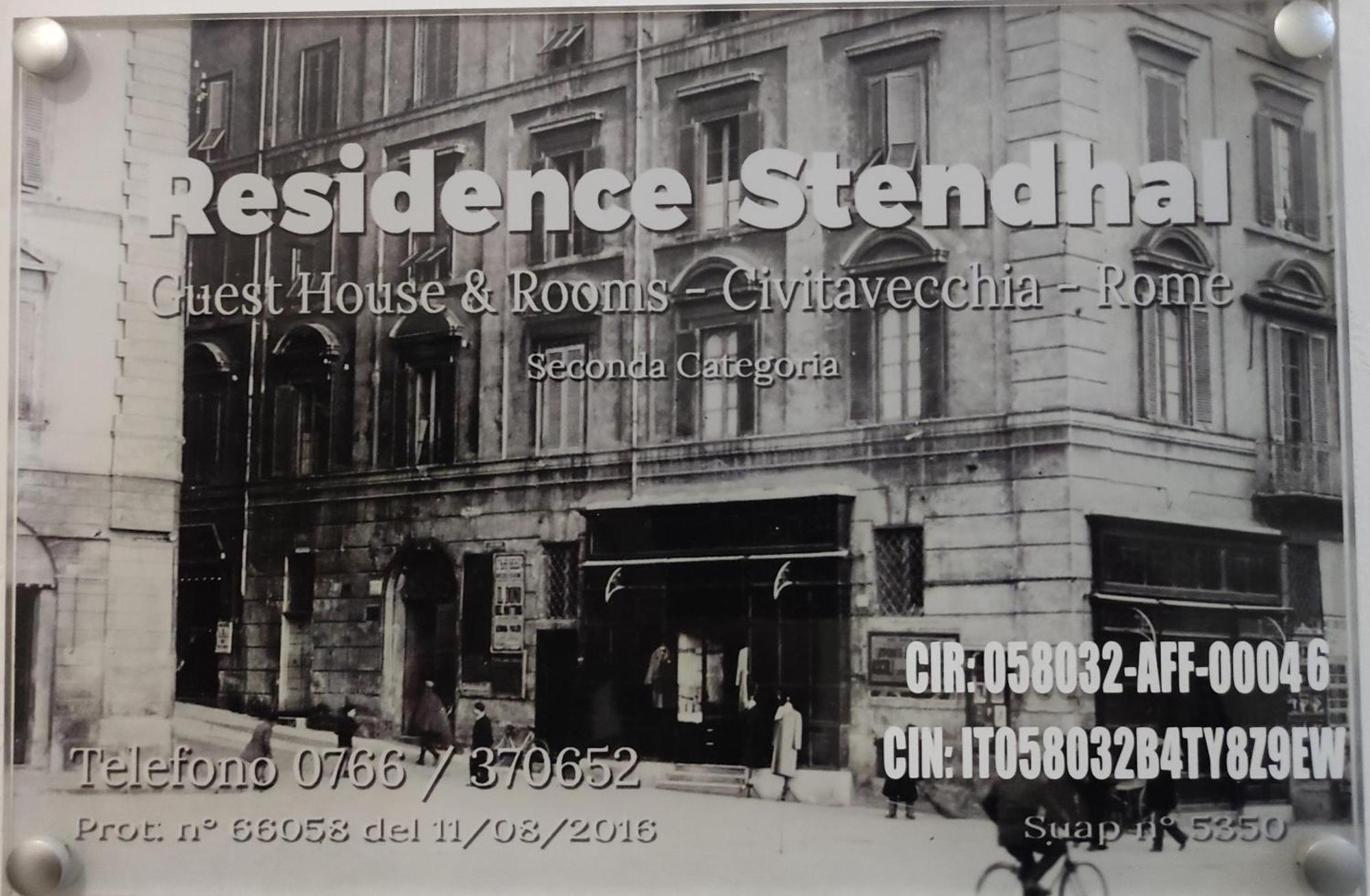 צ'יוויטווקיה Residence Stendhal Guest House מראה חיצוני תמונה