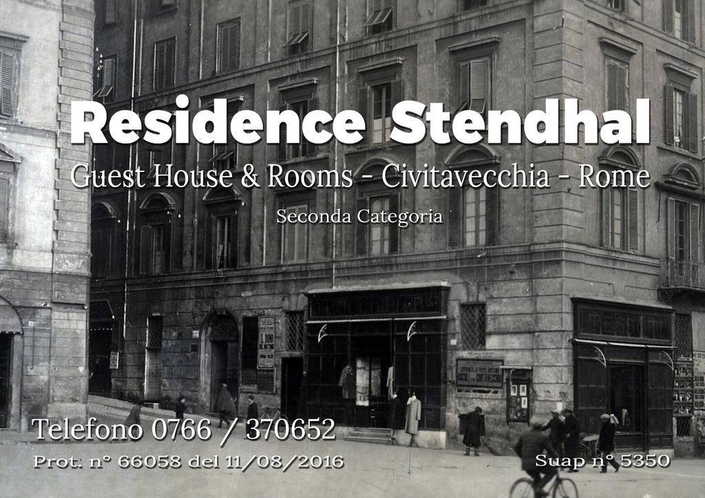 צ'יוויטווקיה Residence Stendhal Guest House מראה חיצוני תמונה